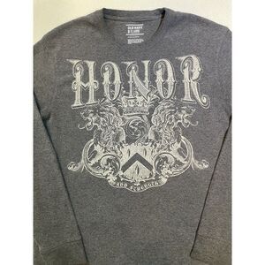 Vintage Old Navy Thermal Shirt Waffle Knit Men's Size XL Y2K Biker Retro‎